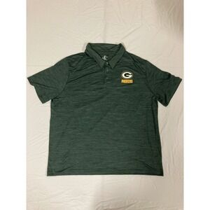 Green Bay Packers Fanatics Polo Shirt Collared NFL Football Sports Mens Size 3XL